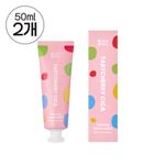 SWEETEEN Tart Cherry Cica Calming Hand Cream 50ml x 2 Korean Vegan Moisturizing Hand Care _ Made in Korea